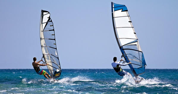 Windsurfen in der Jomtien Bay